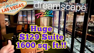 Cheap Vegas Suites: Dreamscape Rio One Bedroom Panoramic Suite Strip View Masquerade Room Tour Vlog