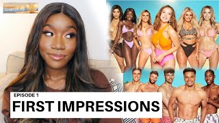 LOVE ISLAND S7 EP1 | FIRST IMPRESSIONS, LOVE ISLAND IS RACIST?, THE ISLANDERS & IT'S  EARLY DAYS!