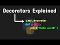 Python Decorators Finally Explained (The @ Symbol Will Make Sense)