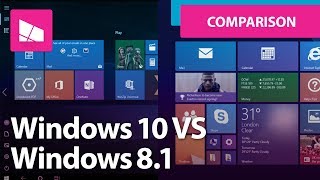 Tablet Mode: Windows 10 vs Windows 8