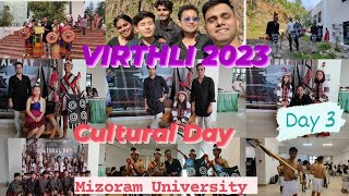 Mizoram University VIRTHLI 23 Cultural Day #mizoramuniversity #virthli2023 @purbabindasvlogging7948