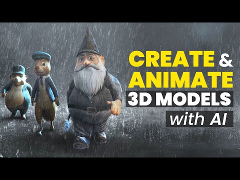 Animating 3D characters with AI – BIG Indepth AI animation workflow