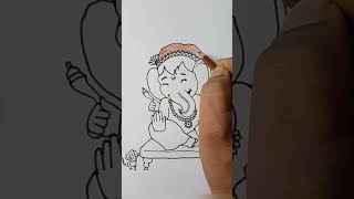 How To Draw Ganesh ji ll step by step ll beginners ll Full Tutorial