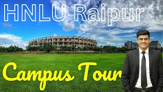 HNLU Full Campus Tour | Hidayatullah National Law University Raipur | Mad Barrister