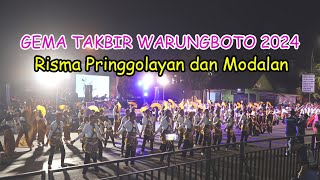 Risma Pringgolayan dan Modalan - Karnaval Gema Takbir Warungboto 2024