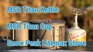 MSR Titan Kettle Review