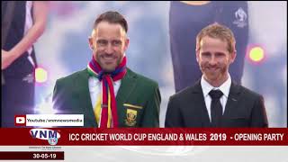 Opening Party - ICC Men's Cricket World Cup 2019 #viratkohli #indiacricket