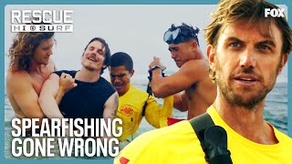 Lifeguards Rescue Amateur Fisherman Impaled In A Reef | Rescue: HI-Surf