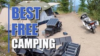 Motorcycle Camping - This Camping Spot Couldn't Get Any Better. (S2 EP23)