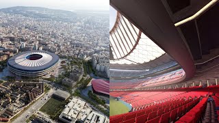 Le Barça dévoile les nouvelles images magnifiques du nouveau Stade le Camp Nou