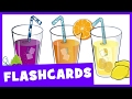 Learn Drinks Vocabulary | Talking Flashcards