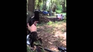 2011 Tippmann A-5 Shooting