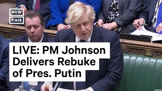 UK's Boris Johnson Delivers Remarks on Russia-Ukraine I LIVE