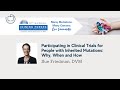 2021 FORCE | Hereditary Cancer | Participating in Clinical Trials for People with Inherited Mutation