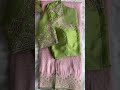 threads pink banarasi saree with hand worked blouse threadslabel fashion saree blouse designer