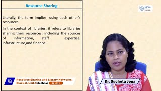 Resource Sharing and Library Networks