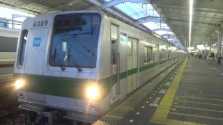 東京メトロ千代田線6000系(VVVF車) 代々木上原駅発車