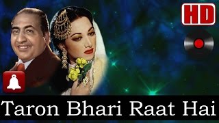 Taron Bhari Raat Hai (HD)(Dolby Digital) - Mohd. Rafi & Suraiya - Kajal 1948 - Music Gulam Mohammed