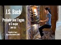 J.S. BACH - Prelude and Fugue in C major, BWV 553 (Anne-Isabelle de Parcevaux, organ)