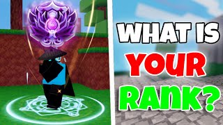 WHAT YOUR RANK SAYS ABOUT YOU? (ROBLOX BEDWARS)