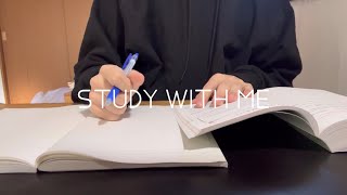 【study with me】1時間一緒に勉強しよう📚📖｜study motivation｜no bgm｜60min