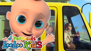 A Roda do Ônibus - Músicas Infantis Divertidas - LooLoo Kids Português