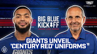 Giants Unveil ‘Century Red’ Uniforms | Big Blue Kickoff | New York Giants