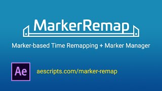 Marker Remap for After Effects