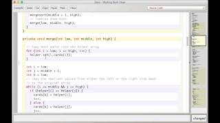 Converting a MergeSort using Arrays to ArrayLists
