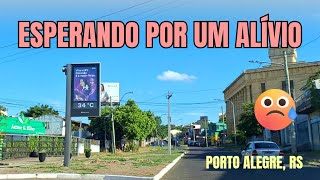 Calorão com sensação batendo 43°C em Porto Alegre, chuva vai voltar - 23/01/2025