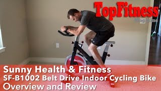 Sunny Health & Fitness  SF B1002 Cycling Bike Overview and Review