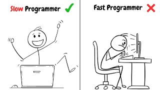 Why being slow at programming is actually a good thing