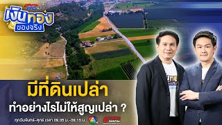 มีที่ดินเปล่า ทำอย่างไรไม่ให้สูญเปล่า ? | เงินทองของจริง