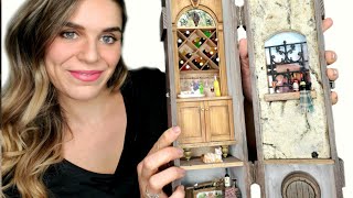 DIY dollhouse in a WINE BOX kit | 1:12 Miniature