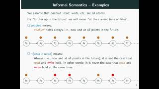 Introduction to LTL. Part 3: Informal Semantics
