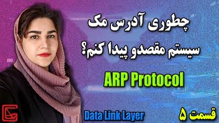 آموزش کامل و گام‌به‌گام شبکه و CCNA از صفر تا صد | نحوه کارکرد پروتکل آرپ در شبکه (ARP Protocol)