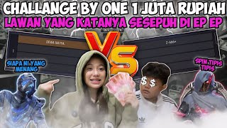 NAYYA CHALLENGE 1 JUTA RUPIAH  BYONE FREE FIRE PALING DEG DEG AN SAMA ADEK ZIO!