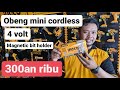 Obeng Listrik Mini Kecil Cordless Screwdriver 4V INGCO CSDLI0403