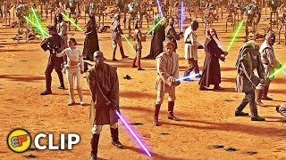 Jedi vs Droid Army - Battle of Geonosis (Part 2) | Star Wars Attack of the Clone