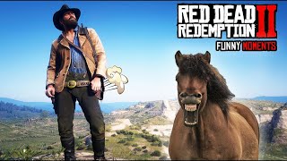Red Dead Redemption 2 - Funny Moments Compilation! #1 try not to laugh hard