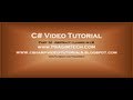 Part 32 - C# Tutorial - Abstract classes in c#.avi
