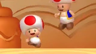 Playable Red Toad In New Super Mario Bros. U Deluxe - Final Boss & Ending