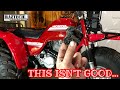 Honda Big Red 250 ATC ~ Nasty Surprise & Clutch Repair!