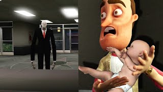 SLENDER MAN TRIED TO STEAL MY BABY IN GMOD?! (Garry's Mod Gameplay)