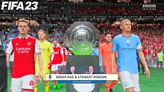 FIFA 23 | Arsenal vs Manchester City - FA Community Shield 2023 - PS5 Gameplay