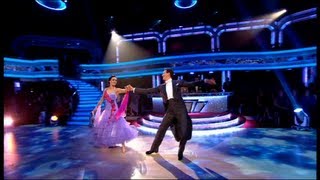 Victoria Pendleton \u0026 Brendan Foxtrot to 'Moondance' - Strictly Come Dancing 2012 - Week 2 - BBC