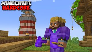 Building A VILLAGE In Minecraft Hardcore! (LIVE)