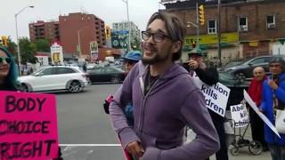 Man Roundhouse Kicks Pro Life Woman Meme Compilation!