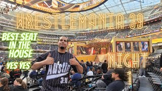 YesYes Vlog #35 WWE Wrestlemania 39 Night 1 Sofi Stadium LA BEST SEATS