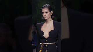 Kaia Gerber walks for Versace spring summer 2020 fashion show
